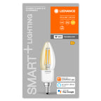 Osram / Ledvance LED Filament WIFI Smart+ Classic B klar 300° 4-40W/827 warmweiß 470lm E14 220-240V dimmbar – Verpackung