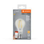 Ledvance LED WIFI Smart+ Classic A60 matt 300° 6-60W/827 warmweiß 806lm E27 220-240V dimmbar – Verpackung