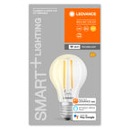 Osram / Ledvance LED Filament WIFI Smart+ Classic A klar 300° 6-60W/827 warmweiß 806lm E27 220-240V dimmbar – Verpackung