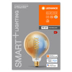 Osram / Ledvance LED Filament WIFI Smart+ Globe G125 gold 320° 8-50W/822-850 abstimmbares Weiß 600lm E27 220-240V dimmbar – Verpackung