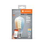 Osram / Ledvance LED Filament WIFI Smart+ Edison klar 320° 8-60W/827-865 abstimmbares Weiß 806lm E27 220-240V dimmbar – Verpackung