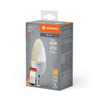 Osram / Ledvance LED WIFI Smart+ Classic B matt 200° 4,9-40W/827 warmweiß 470lm E14 220-240V dimmbar – Verpackung