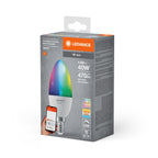 Osram / Ledvance LED WIFI Smart+ Classic B matt 200° 4,9-40W/827-865 RGBW 470lm E14 220-240V dimmbar – Verpackung