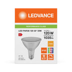 Osram / Ledvance LED Reflektor PAR38 30° Performance 15,2-120W/927 warmweiß 1035lm E27 220-240V dimmbar – Verpackung