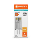 Osram / Ledvance LED Pin klar 320° Performance 0,9-10W/827 warmweiß 100lm G4 12V – Verpackung
