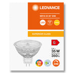 Osram / Ledvance LED Reflektor MR16 36° Superior 5-35W/927 warmweiß 350lm GU5.3 12V dimmbar – Verpackung