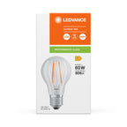 Osram / Ledvance LED Filament Classic A klar 300° Performance 6,5-60W/840 kaltweiß 806lm E27 220-240V – Verpackung