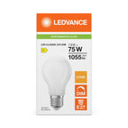 Osram / Ledvance LED Filament Classic A matt 300° Performance 7,5-75W/827 warmweiß 1055lm E27 220-240V dimmbar – Verpackung