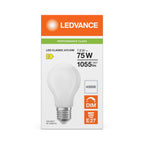 Osram / Ledvance LED Filament Classic A matt 300° Performance 7,5-75W/840 kaltweiß 1055lm E27 220-240V dimmbar – Verpackung