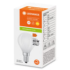 Osram / Ledvance LED Filament Tropfen P klar 320° Performance 4,8-40W/827 warmweiß 470lm E14 220-240V dimmbar – Verpackung 2