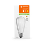 Osram / Ledvance LED Filament Edison matt 300° Performance 6,5-60W/827 warmweiß 730lm E27 220-240V – Verpackung