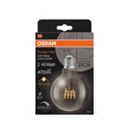 Osram / Ledvance LED Filament Vintage 1906 Globe G95 klar 320° 4,8-40W/827 warmweiß 470lm E27 220-240V dimmbar – Verpackung