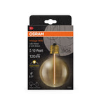Osram / Ledvance LED Filament Vintage 1906 Globe G95 gold 320° 2,2-12W/827 warmweiß 120lm E27 220-240V – Verpackung