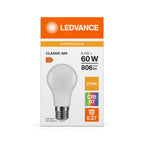 Osram / Ledvance LED Classic A matt 180° Superior 9,4-60W/927 warmweiß 806lm E27 220-240V – Verpackung