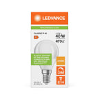Osram / Ledvance LED Tropfen P matt 200° Performance 4,9-40W/827 warmweiß 470lm E14 220-240V dimmbar – Verpackung