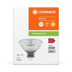 Osram / Ledvance LED Reflektor MR16 120° Performance 2,6-20W/827 warmweiß 200lm GU5.3 12V – Verpackung