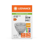 Osram / Ledvance LED Reflektor MR11 36° Performance 4,5-35W/927 warmweiß 345lm GU4 12V dimmbar – Verpackung