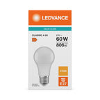 Osram / Ledvance LED Classic A matt 200° Value 8,5-60W/827 warmweiß 806lm E27 220-240V – Verpackung