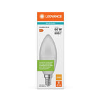 Osram / Ledvance LED Kerze B matt 200° Value 7,5-60W/827 warmweiß 806lm E14 220-240V – Verpackung