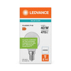 Osram / Ledvance LED Tropfen P matt 200° Value 4,9-40W/840 kaltweiß 470lm E14 220-240V – Verpackung