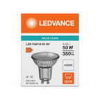 Osram / Ledvance LED Reflektor PAR16 36° Value 4,3-50W/840 kaltweiß 350lm GU10 220-240V – Verpackung