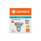 Osram / Ledvance LED Reflektor PAR16 36° Value 6,9-80W/830 warmweiß 575lm GU10 220-240V – Verpackung