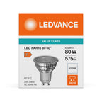 Osram / Ledvance LED Reflektor PAR16 60° Value 6,9-80W/840 kaltweiß 575lm GU10 220-240V – Verpackung