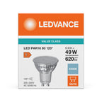 Osram / Ledvance LED Reflektor PAR16 120° Value 6,9-49W/865 tageslichtweiß 620lm GU10 220-240V – Verpackung