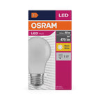 Osram / Ledvance LED Classic A matt 150° Value 4,9-40W/827 warmweiß 470lm E27 220-240V – Verpackung
