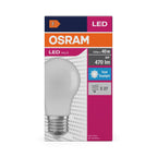 Osram / Ledvance LED Classic A matt 150° Value 4,9-40W/865 tageslichtweiß 470lm E27 220-240V – Verpackung
