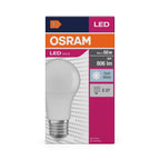 Osram / Ledvance LED Classic A matt 150° Value 8-60W/840 kaltweiß 806lm E27 220-240V – Verpackung