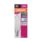 Osram / Ledvance LED Kerze B matt 220° Value 4,9-40W/840 kaltweiß 470lm E14 220-240V – Verpackung
