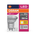 Osram / Ledvance LED Spot PAR16 36° Value 4,3-50W/827 warmweiß 350lm GU10 220-240V – Verpackung