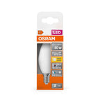 Osram / Ledvance LED Star Kerze B matt 200° 4,9-40W/927 warmweiß 470lm E14 220-240V – Verpackung
