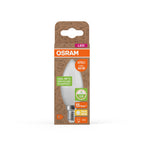 Osram / Ledvance LED Star Kerze B matt 220° 4,9-40W/827 warmweiß 470lm E14 220-240V – Verpackung