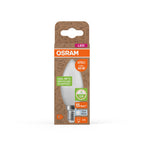 Osram / Ledvance LED Star Kerze B matt 220° 4,9-40W/840 kaltweiß 470lm E14 220-240V – Verpackung