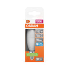 Osram / Ledvance LED Star Kerze B matt 240° 7,5-60W/865 tageslichtweiß 806lm E14 220-240V – Verpackung