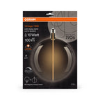 Osram / Ledvance LED Filament Vintage 1906 Big Globe G200 klar 320° Magnetic 4,8-10W/818 extra warmweiß 100lm E27 220-240V dimmbar – Verpackung