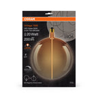 Osram / Ledvance LED Filament Vintage 1906 Big Globe G200 klar 320° Magnetic 4,8-20W/818 extra warmweiß 200lm E27 220-240V dimmbar – Verpackung