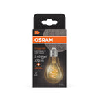 Osram / Ledvance LED Filament Vintage 1906 Classic A klar 300° Spiral 4,9-40W/922 extra warmweiß 470lm E27 220-240V – Verpackung