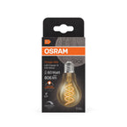 Osram / Ledvance LED Filament Vintage 1906 Classic A klar 300° Spiral 8-60W/922 extra warmweiß 806lm E27 220-240V dimmbar – Verpackung
