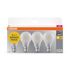 Osram / Ledvance LED Filament Base Classic A matt 300° 6,5-60W/827 warmweiß 806lm B22d 220-240V 4er Pack – Verpackung