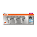 Osram / Ledvance LED Base Spot PAR16 36° 6,9-80W/865 tageslichtweiß 575lm GU10 220-240V 3er Pack – Verpackung
