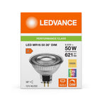 Osram / Ledvance LED Spot MR16 36° Performance 6,8-50W/930 warmweiß 621lm GU5.3 12V dimmbar – Verpackung