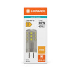 Osram / Ledvance LED Pin klar 320° Performance 3,3-40W/827 warmweiß 470lm GY6.35 AC/DC 12V – Verpackung