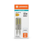 Osram / Ledvance LED Pin klar 320° Performance 4,5-48W/840 kaltweiß 600lm G9 220-240V – Verpackung