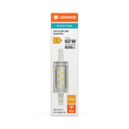 Osram / Ledvance LED Slim Line klar 300° Performance 7-60W/827 warmweiß 806lm R7s 220-240V 78mm – Verpackung
