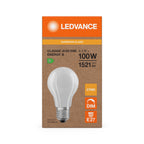 Osram / Ledvance LED Classic A matt 300° Superior UltraEfficient 8,2-100W/827 warmweiß 1521lm E27 220-240V dimmbar – Verpackung