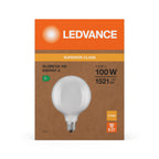 Osram / Ledvance LED Filament Globe G125 matt 330° Superior UltraEfficient 7,2-100W/827 warmweiß 1521lm E27 220-240V – Verpackung