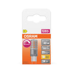 Osram / Ledvance LED Pin klar 320° 4,4-48W/827 warmweiß 600lm G9 220-240V dimmbar – Verpackung